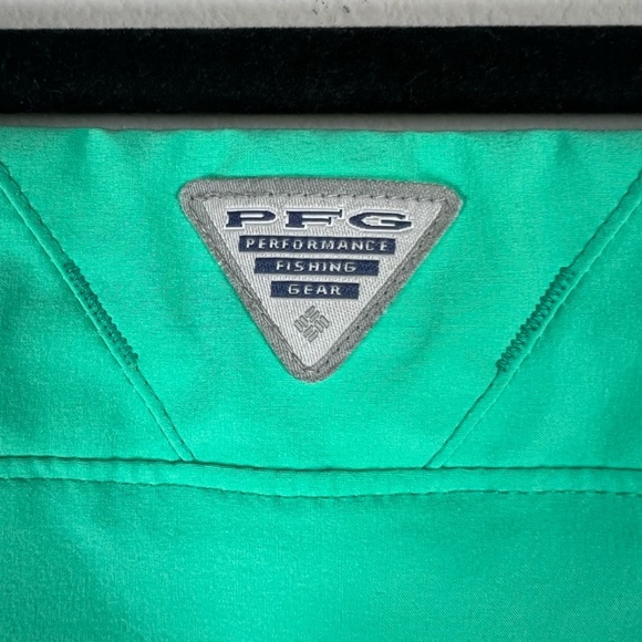 Columbia Womens PFG Shorts Aqua Stretch UPF 50 Outdoor Hiking Fishing Spring 2XL - Picture 7 of 10